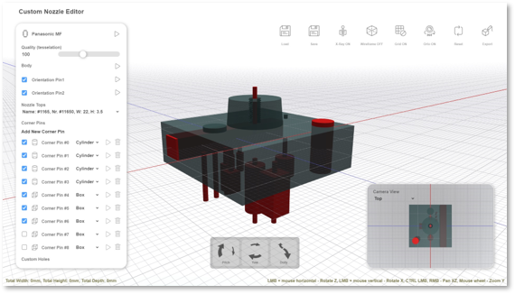 Custom Nozzle Designer