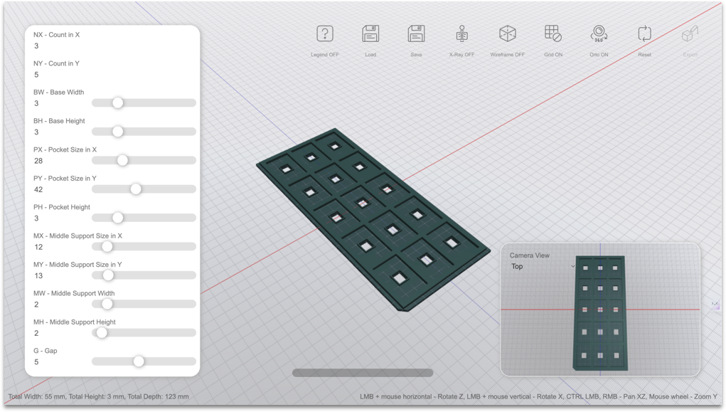 Matrix Tray Maker